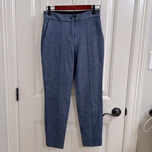 Express Chambray stretch Ankle Pant 2R